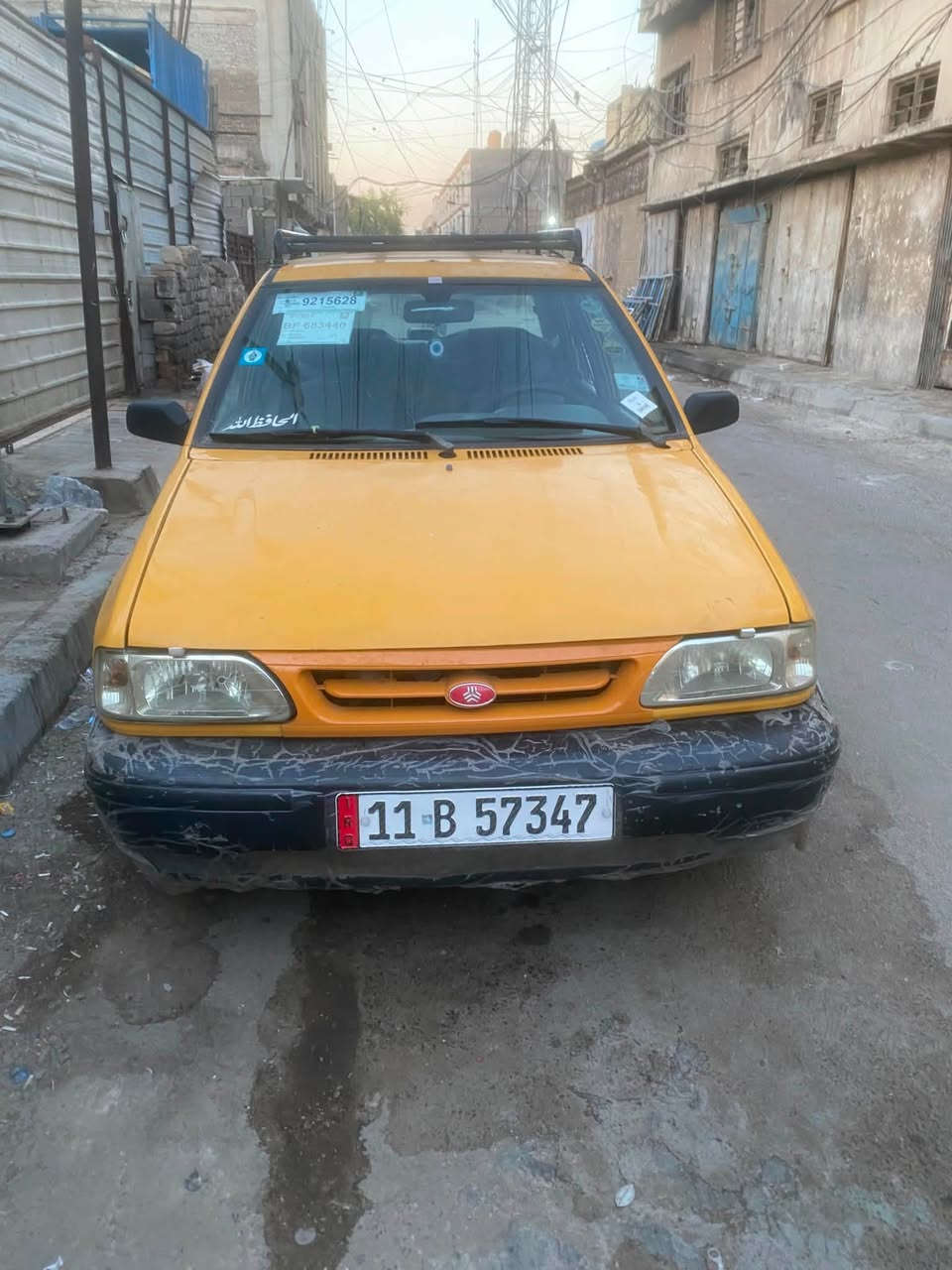 سلام عليكم سيارة 🚗 سايبة للبيع موديل 2012 بيهة جاملغ خلفي بنيد صبغ بدون معجون او ضربة سيارة بيهة هلالات معمرة تخم تاير حدادية امامية وخلفية سيارة مصفرة هيئة وغرامة تحويل مباشر السعر25العنوان بغداد مدنية الصدر الورفلي اي ستفسار اتصل على الرقم ***********
