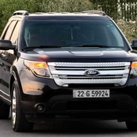 فورد اكسبلورر ٢٠١٢ خليجية وكالة نيڤا مكفولة من صبغ وحادث رقم اربيل الج...