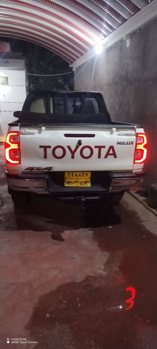 تويوتا هايلوكس مديل 22 فور ويل  (كاز) كير اوتوماتيك ماشيه 48 الف حقيقي سياره جاهزه ماناقصة شيء تخم تايرات جديد حداديه جديدة التواصل على الرقم صاحب السيارة ***********
