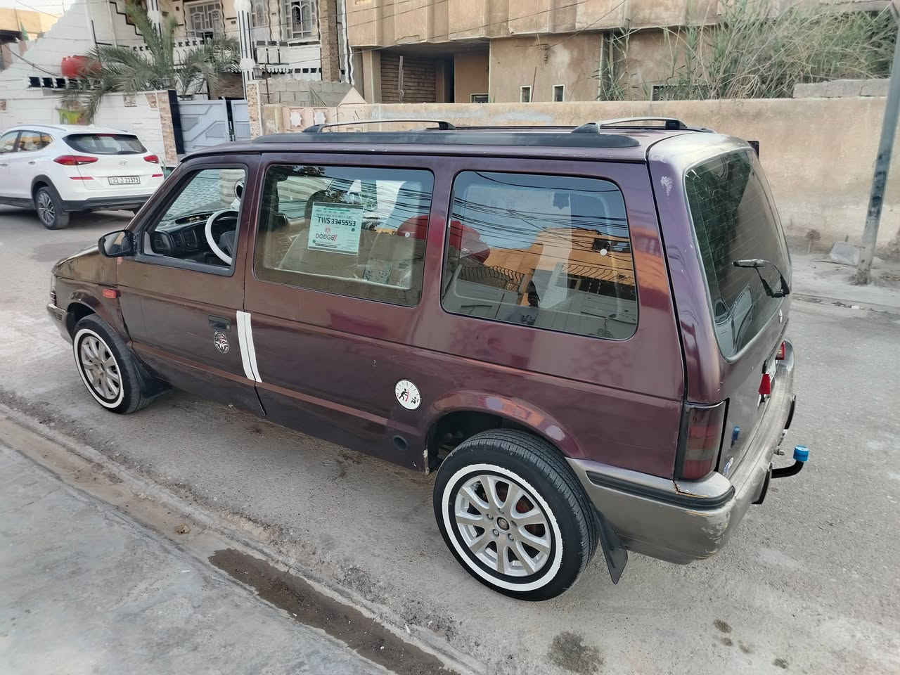 السلام عليكم دوج كلايزر موديل 1994للبيع فقط مكينة
محور كامري صبغ جمالية رقم وسنوية وهزة جديد مكاني ديالى المقداديه السعر 38$وبيها مجال ***********
