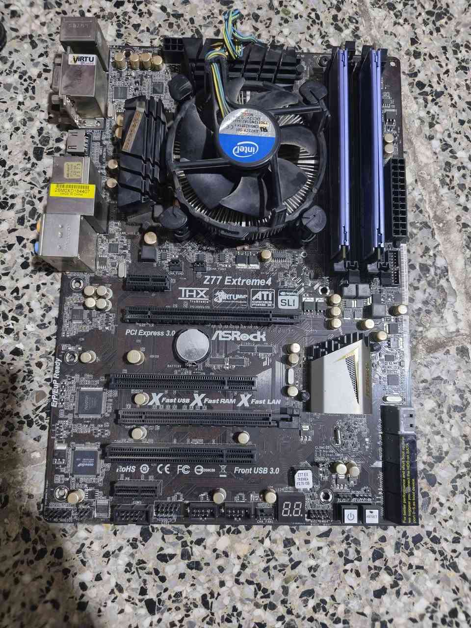 كومبو و hdd 2t
2T
للبيع ما بالي سعر اكتب سعر و نتفاهم شغالت للمعلومة 
رقمي ***********
بورد z77
عليها معالج i5 3570k
رامات 16 ddr3 كنكستون
