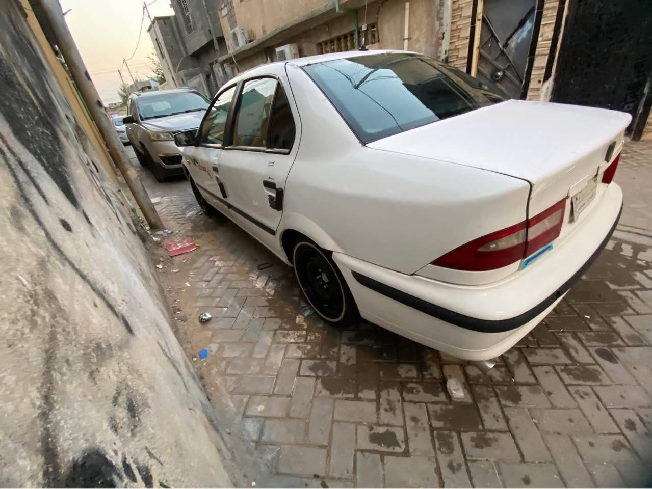 سمند  مديل 2014مكفوله ضربه  بيهه صبغ مكانات مكينه وكير إحداديه مكفولات تخم تاير خط أبيض   دوخل جداد تحويل ثاني يوم مصفره غرامات السعر 29بيه مجال مكاني بصره حي الحسين الرقم *********** البصرة, العراق
