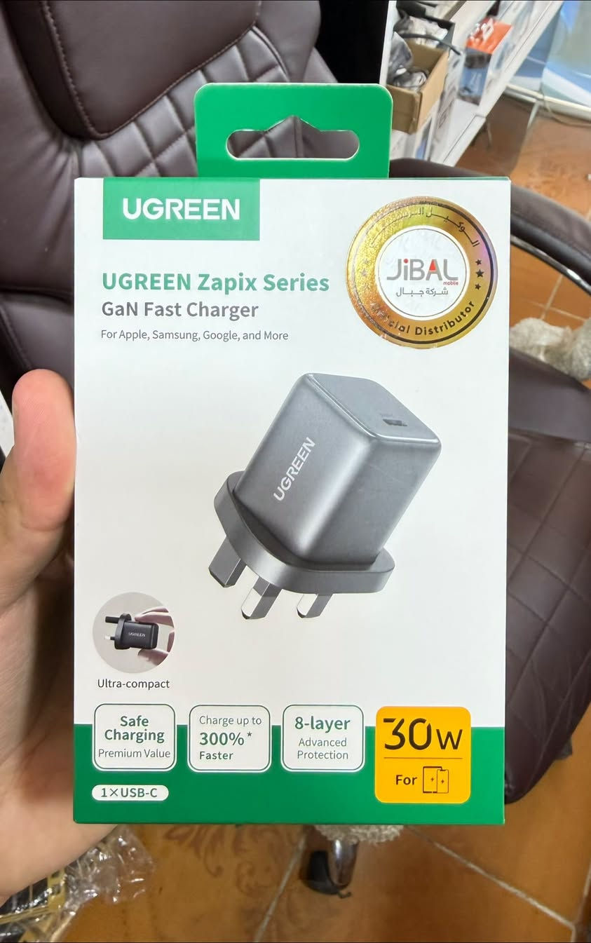 وصول منتجات ماركة Ugreen الاصلية لجميع اجهزة الموبايل بضمان سنة شركة جبال وبأسعار مناسبة
