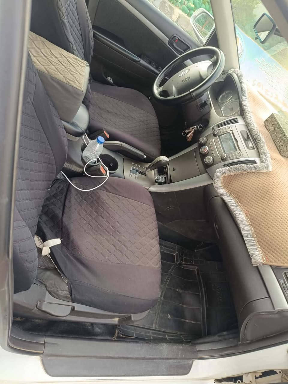 هونداي سوناتا وارد خليجي موديل 9 محرك 2400 بيه حزام اثر شخوط رقم نكليزي بسمي ***********
