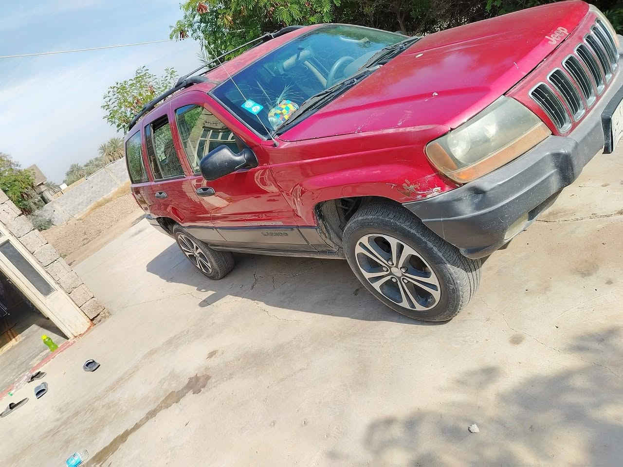 جيب شيروكي 2003 كير محرك بلادي محرك ٤٠ سياره حلوه مثل ما موضح بل صوره بيهة جم ملاحضه. سياره شويه تأخر بل تشغيل لا صرف ولا تبخير  تبريد كنبريسر واكف  مراوس باجيرو كاز او كالوبر كاز. مكاني شعله ***********
