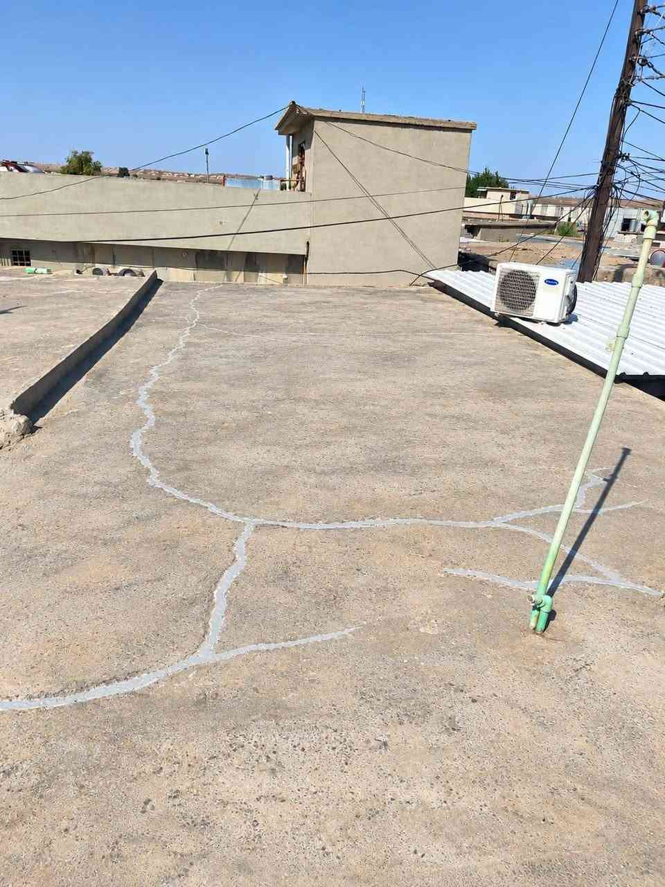 عزل الأسطح • معالجة التشققات • قرية أسكي موصل
