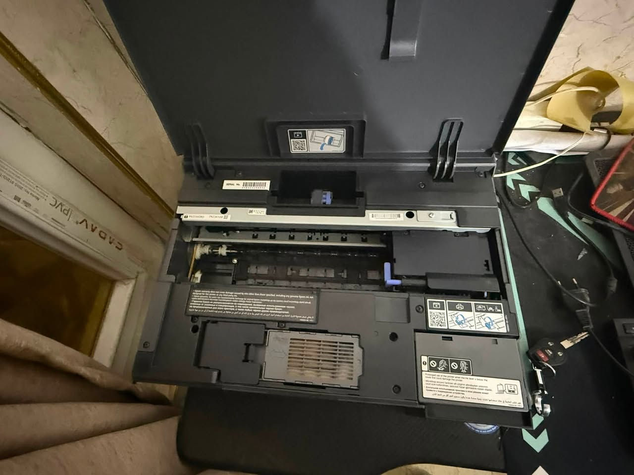 مشروع كامل للطباعة حراراي  للبيع طابعة
 أيبسون l8050 
جديدة مستخدمة ٤ مرات فقط ممتلئة بالحبر حراري افضل نوعية  
مكبس حراري 5x1 
ملابس 
كلاصات مواعين  
شفقات 
مشروع بعد جديد و نشط و فعال 
سبب بيع توسعة شغل تكبير مشروع 
***********
سعر 650 الف
موجود توصيل جميع محافظات
