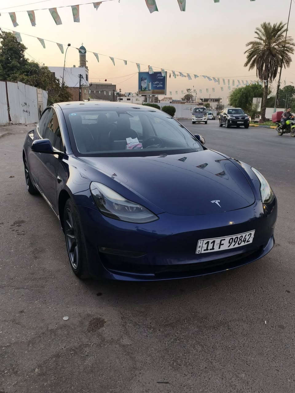 السلام عليكم👋
تيسلا موديل 3 (موديل 2023) وارد امريكي رقم بغداد تحويل بأسمي
ماشيه 29000 كيلو 
تك ماطور  السياره اونلاين 
🛑حادث امريكه مرفق بالمنشور 
السعر  (💰$ 148💰) وبيهه مجال

بيع او مراوس المكان بغداد الصليخ او البنوك
📞📞***********
