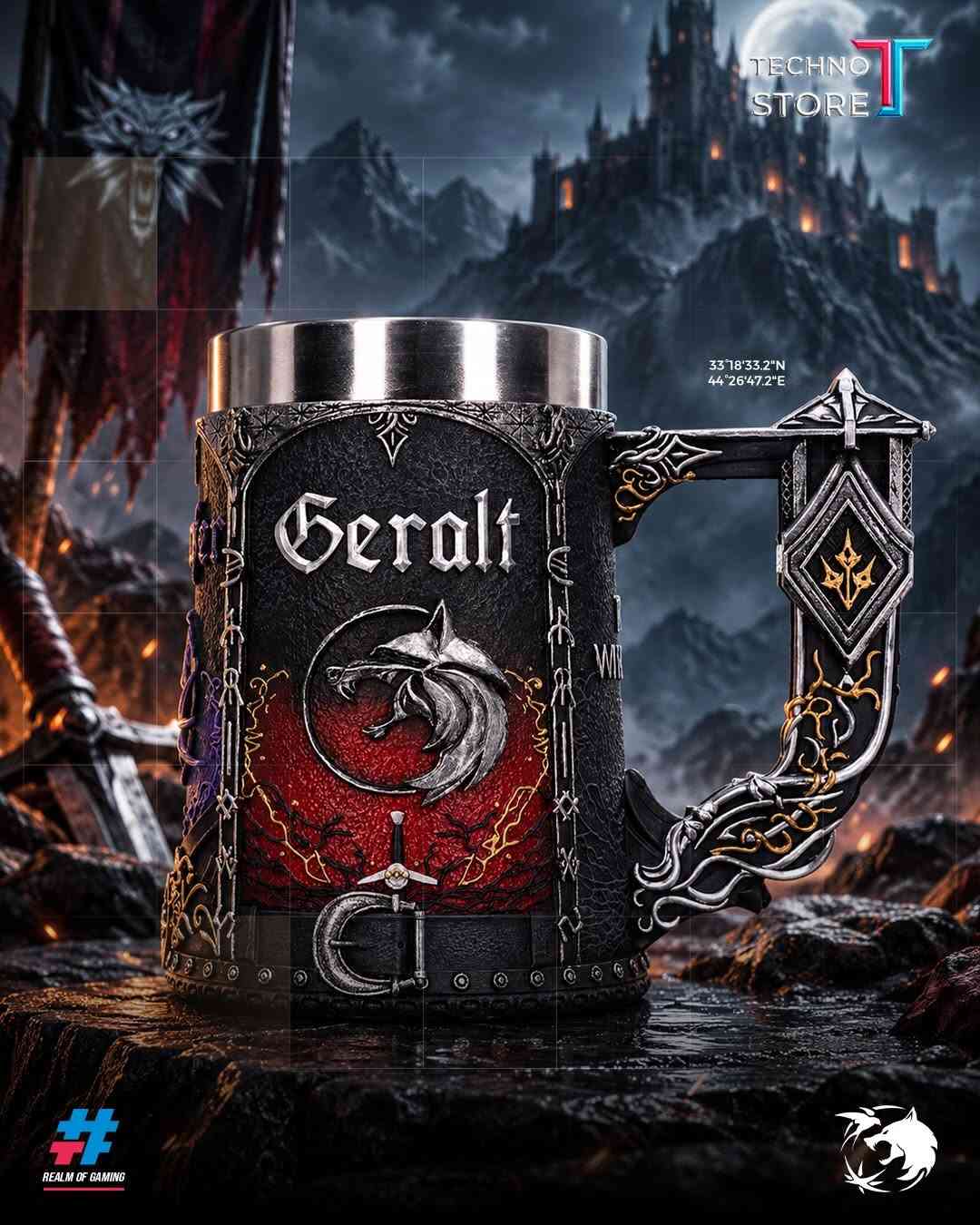 ⚔️🐺 عالم The Witcher 3 وصل إلى Techno Store! 🐺⚔️

لعشاق الألعاب والفانتازيا، مجموعة مميزة تجمع بين تجربة اللعب والاقتناء! 🔥

🎮 The Witcher 3: Wild Hunt – Complete Edition
نسخة PS4
نسخة PS5
تشمل جميع التوسعات والمحتويات الإضافية

🗿 مجسم The Witcher
تفاصيل مذهلة وتصميم مستوحى من عالم اللعبة، قطعة مثالية للعرض لهواة التجميع.

☕️ أكواب The Witcher
تصاميم Geralt وCiri لعشاق السلسلة، مثالية للاستخدام أو الإضافة إلى مجموعتك.
من عالم الوحوش والسحر إلى غرفتك الخاصة...

عِش أسطورة The Witcher! 🐺
📍 متوفر الآن لدى Techno Store
📩 تواصل معنا لمعرفة الأسعار والتوفر.

✅‌‎الموزع المعتمد لشركه فونكو بالعراق
✅‌‎موزع معتمد لبطاقات يوغي بالعراق 

‌‎1️⃣الفرع الاول 
بغداد - الكاظمية - شارع اكد
***********

‌‎2️⃣الفرع الثاني 
بغداد - شارع الصناعة - قرب شركة النبع
***********
***********⁩l⁩

نص مكتوب في الصور:
- TECHNO STORE 33 18'33.2"N 44 26'47.2"E REALM OF GAMING
- TECHNO STORE 33 18 33.2 N 44 26 47.2 E REALM OF GAMING
- TECHNO STORE 33°18'33.2"N 44°26'47.2"E REALM OF GAMING
- TECHNO STORE 33 18 33.2"N 44 26 47.2"E REALM OF GAMING
- TECHNO STORE 50CM 33°18'33.2"N 44°26'47.2"E REALM OF GAMING