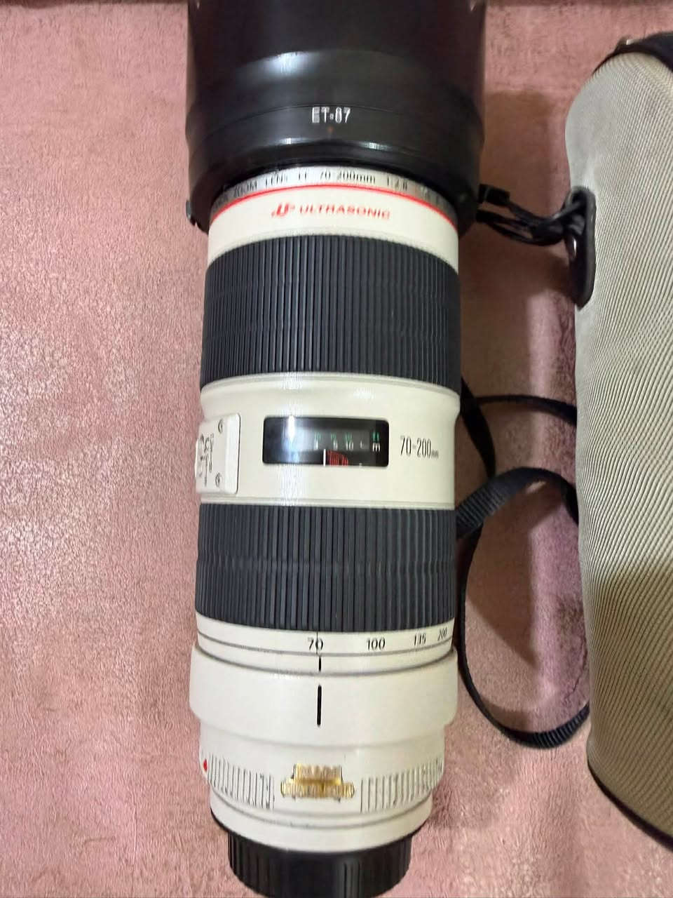 كانون 70-200 اصدار ثاني 
فتحه ٢.٨ 
نظافه ٩٠٪؜ 
السعر :- مليون و٢٠٠
للاستفسار :- ***********
المكان : بابل - الهاشميه 
توصيل متوفر الى جميع المحافظات 📍
