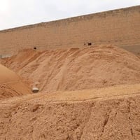 رمل مغربل • رمل خشن • توصيل ميسان