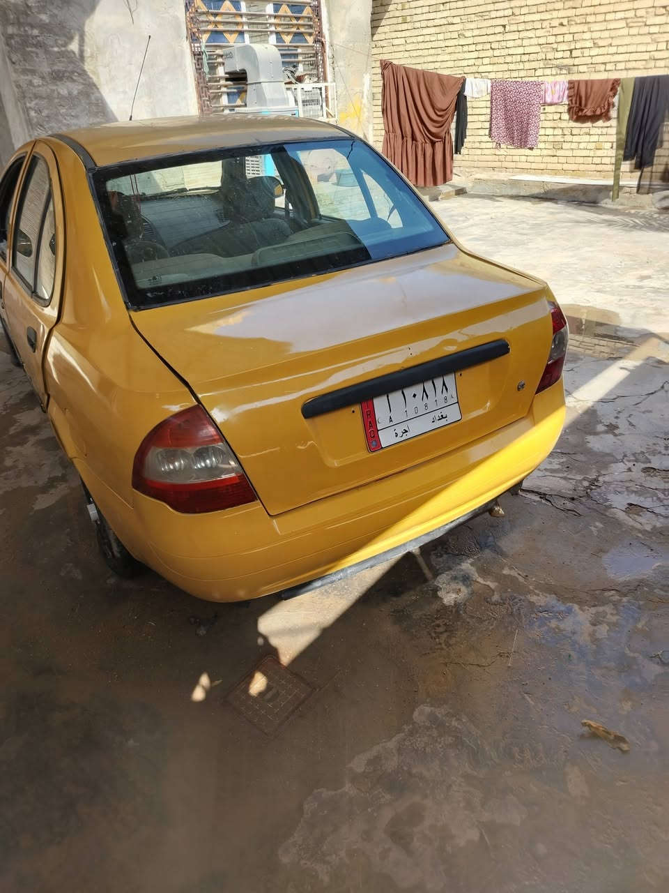 سياره طيبه للبيع مو بسمي اتعهد بالتحويل ثاني يوم مصفره هيئه وغرامات  السعر 30 مصبوغه حزام للجماليه اثر جراد تبريد تدفئه شغال مكفوله من الكص بدون حادث طخات بسيطه رقم بغداد نكليزي باقي بس على تبديل اللوحات  بيها تنقيص بسيط ***********
