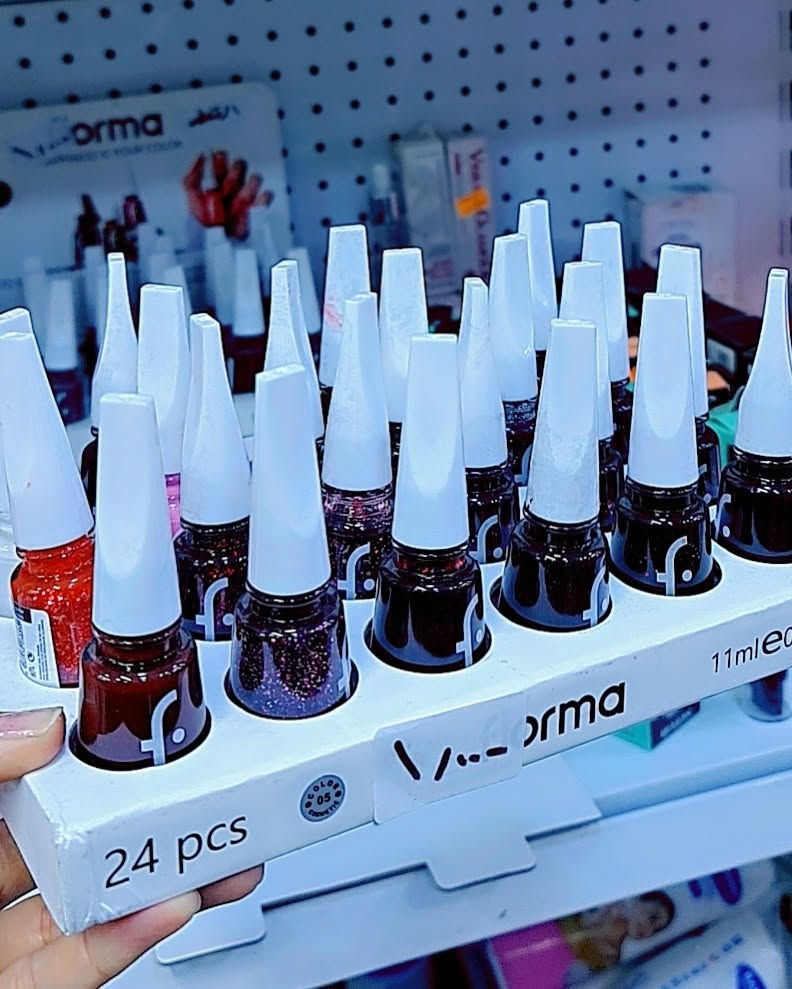 مجمع الريان كل ما يحتاجه بيتك بمكان واحد🛍
طلاء أظافر 💅💅
سعر القطعه // 1000

 تشكيلة متنوعة من المواد المنزلية بجودة وأسعار مناسبة ✨ أدوات مطبخ ✨ مستلزمات منزلية ✨مواد تجميل💄قسم حديث ولاده😇قسم السفريات🍽قسم سليبرات🩴قسم تجهيز باقات ورد وهدايا💐🎁 منتجات عملية للاستخدام اليومي
📩 للاستفسار أو الطلب راسلونا على الصفحة 🚚 تتوفر لدينا خدمة توصيل لكل المحافظات
الرقم //***********
العنوان //بسمايه الشارع العام مقابل برهومي الشارع الخدمي مجاور أسواق اللؤلؤة
أوقات الدوام⏰من الساعة 10 صباحاً الى الساعة 1 ليلاً
