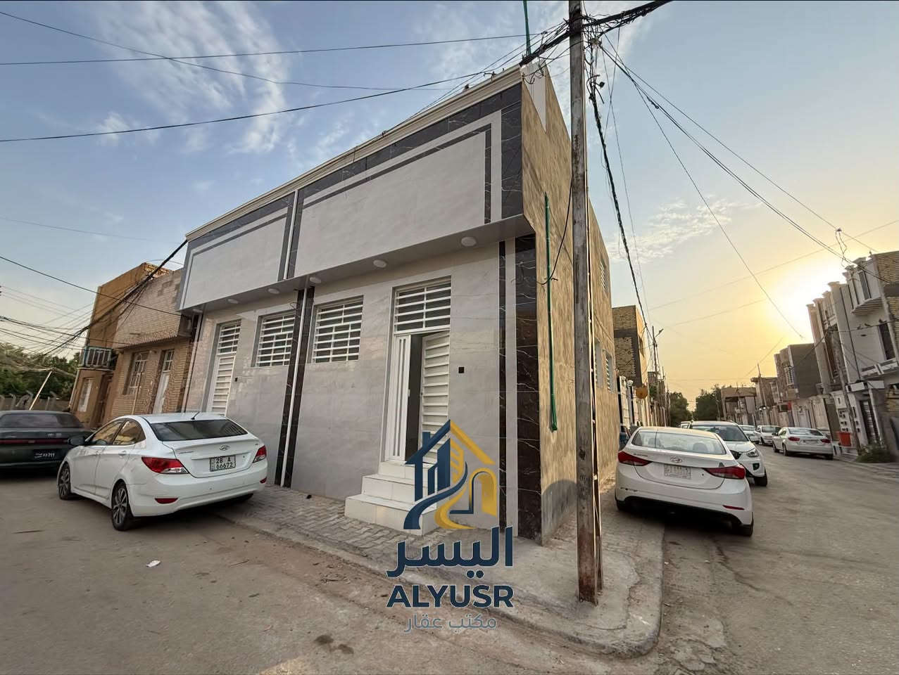 🏠🔥 دار للبيع – حي السلام | فرصة مميزة جداً

📐 المساحة: 50م² – ركن
🏡 بناء فول الفول
🛏️ غرفتين نوم
📍 الموقع: النجف – حي السلام
📍 موقع مميز جداً بين شارع 15 المؤدي إلى المستشفى الألماني وبين شارع المطبات.

✨ موقع ممتاز للسكن والاستثمار.

💰 للاستفسار عن السعر: اضغط «تم» بالتعليقات 👇

🏢 مكتب اليسر للعقار والمقاولات العامة
📞 ***********

#مكتب_اليسر_للعقار_والمقاولات_العامة
#عقارات_النجف #حي_السلام #دار_للبيع #عقارات #للبيع #استثمار_عقاري

نص مكتوب في الصور:
- اليسر
- ALYUSR
- مكتب عقار
- اليسر ALYUSR مكتب عقار
