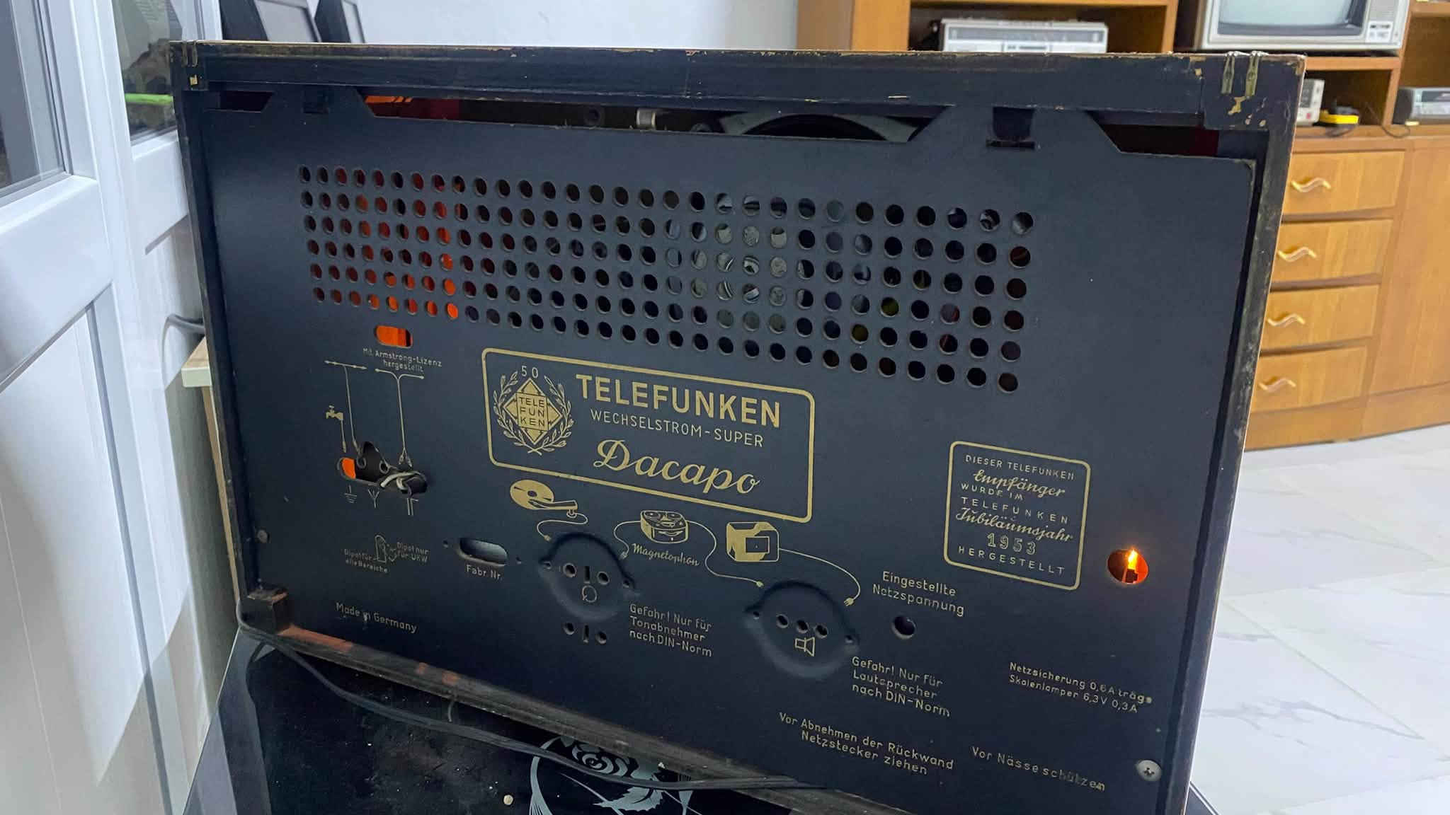 راديو كلاسيك • Telefunken • ١٩٥٣