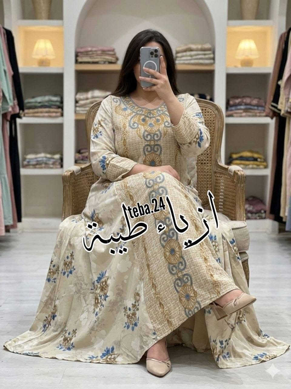 الـمـخــور الــتــرنــد كــشــمــيــر
قــيــاس خــاص 2X..3X..4X..5X
الــسـعــر 10 الاف ديـنـار  👍🏻🌹

الــبــصره يــاسـيـن خــريــبــط 
( شـــــــــارع الـــــســـنــــاتـــــر )
مــقـــابـــل الـــغــديـــر ســنـــتــــر 
ازيــاء طـيـبــة لـلألـبســة الـنـسائـيـة
       ***********

نص مكتوب في الصور:
- teba.24
- أزياء طيبة
- ازياء طيبة teba.24
- teba.24 ازياء طيبة