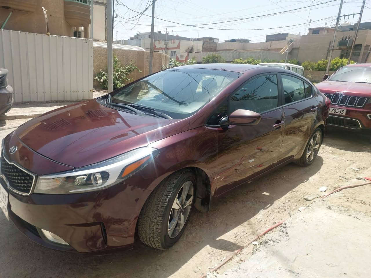 سلام عليكم 
مستعجل للبيع كيا فورتي  ٢٠١٧  
مكاني حي الخضراء
السعر ١٠٥ $ وبيها مجال 
رقم الهاتف: ***********
