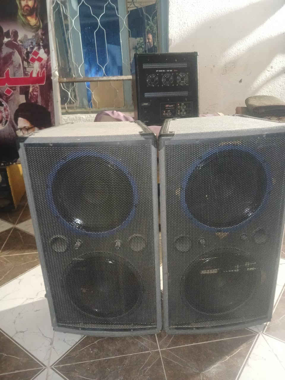 منضومة صوت
جهاز ايكو جنك

وسماعات منتاربو  وجاسكو
3ازواج للبيع ابيع شلعه وحده
رقم الهاتف  ***********
