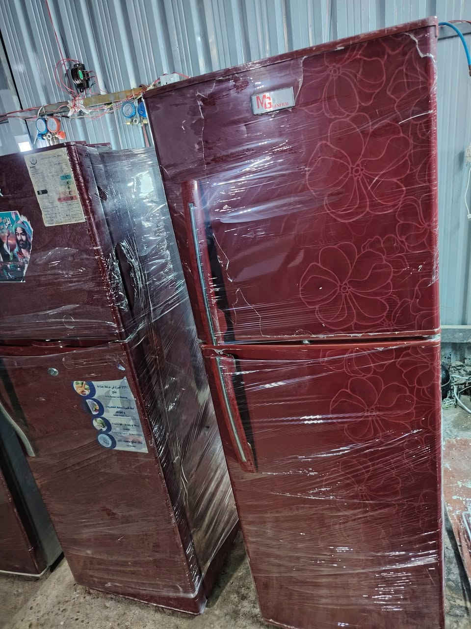 سلام عليكم ثلاجات شرط الشغل والتجميد كلمن وسعرها مكاني بغداد ***********
