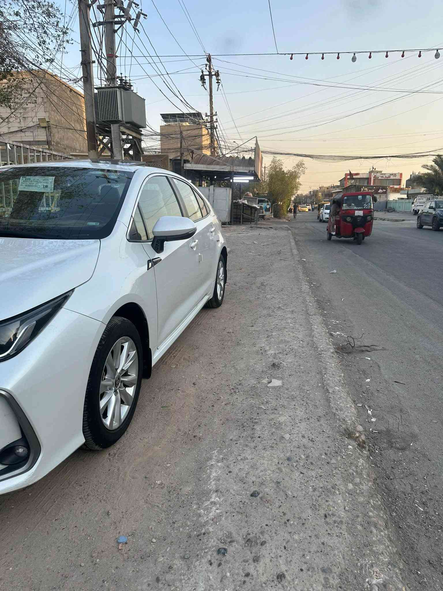 كورلا 2024ببياز اصل فول مواصفات السياره نضيفه كلش اخت زيرو ماشيه 40مكفوله من الصبغ والبارد رقم أربيل $183وبيهامجال ‭***********‬
