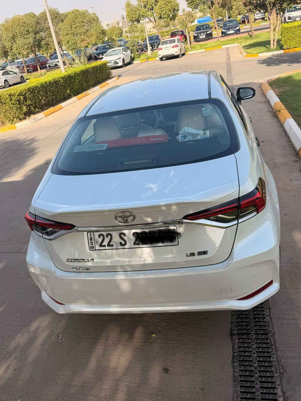 تۆیۆتا کرۆلا 2024 سفری شەریکەی ساز 
11,000 کم رۆیشتوە
٦ رۆنی شرکەی ماوە 
کامل ناو گاعيە کراوە 
تاخم کوشنی بلادی بۆ بەستراوە
ناو دۆسە وبەرە دەرگا کامل ppf کراوە 
دەعامى پیشەوە ppf کراوە 
بێ شوخت و چال و قۆپ 
سةنةوى تازەیە تا ٢٠٣١

سعر : داوای بکە لە کۆمێنت ڕاستەوخۆ بۆت دێت 🤖 

هەمو گیانی بەشەرت پارچەی سبوغ ئەستوری نیە
تەنها ٦شوين تەزرەى بچوكى لە سەقف هەيە 
ئەويش بەچاو ديار نيە تەنها لەسونەر نەبيت 

عنوان /هولير
بۆ زانیاری زیاتر پەیوەندی بکە بە خاوەنی 

*********** whatsapp
