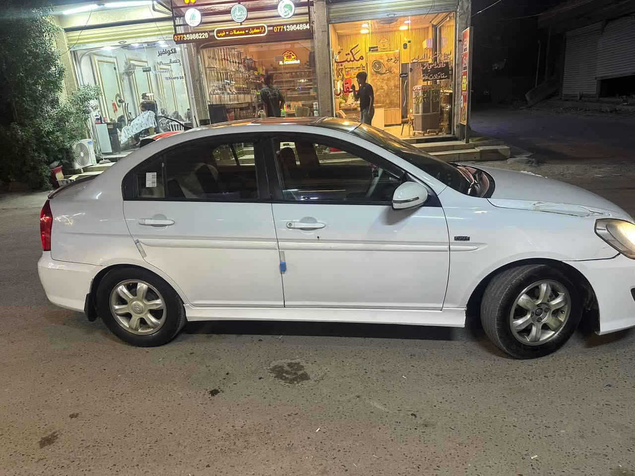 السلام عليكم اكسنت مديل 11 خليجي رقم أربيل بيه صبغ فقط بنيد بدون ضربه السياره محرك كير خير من الله سياره نضيفه السعر 85 وبيه مجال العنوان بغداد الشعب السريدات رقم صاحب السياره ***********
