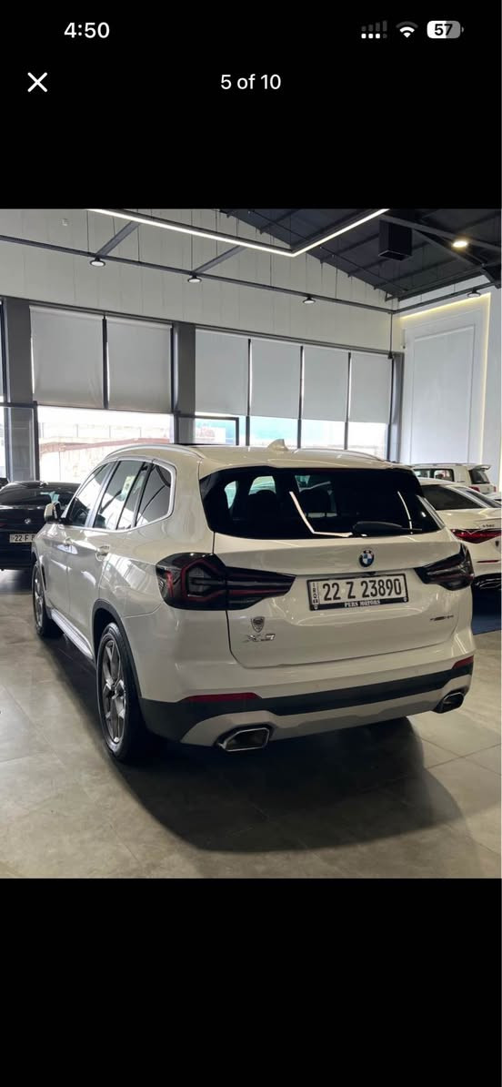 بسم الله الرحمن الرحيم

للبيع ومراوس حسب قناعه 

Bmw x3 2024 

٤ قطع جهه سكن  صبغ ضرر خفيف بدون دواخل           ارباك فقط يردة             بجم كبس 

سيارة جاهزة بدون اى عطل صفر مسج 

ماشيه ٣٣ الف ميل 

سيارة مكفوله من محرك كير كهربائيات 

رقم اربيل تحويل وكاله حاضر 

سعر ٢٨٥ ورقه شويه مجال بيها 

مكانى اربيل 

*********** 

*********** واتساب فقط أربيل, العراق
