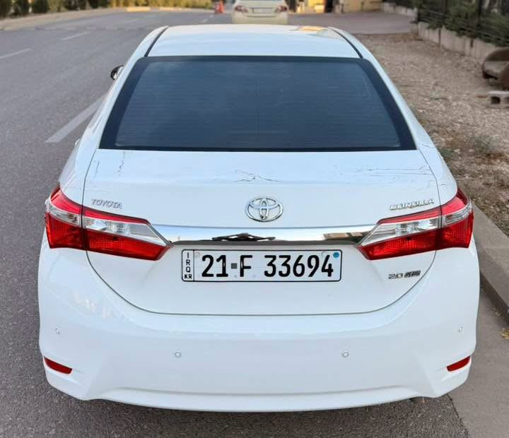 كورولا ٢٠١٥ • ٦٠٠٠٠ كم • بدون صبغ