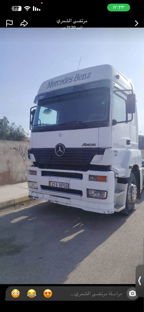 السلام عليكم للبيع راس تريله اكسور كفاله عامه٢٠٠٣
بسمي تحويل
كير عادي 4x4
رقم السليمانية تخم تاير سياره جديده اتفسار اكثر اتصل ودلل 
 ***********
