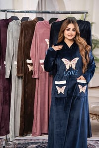 دشداشة نسائي • مخمل • مقاسات XXL-L-XL-3XL