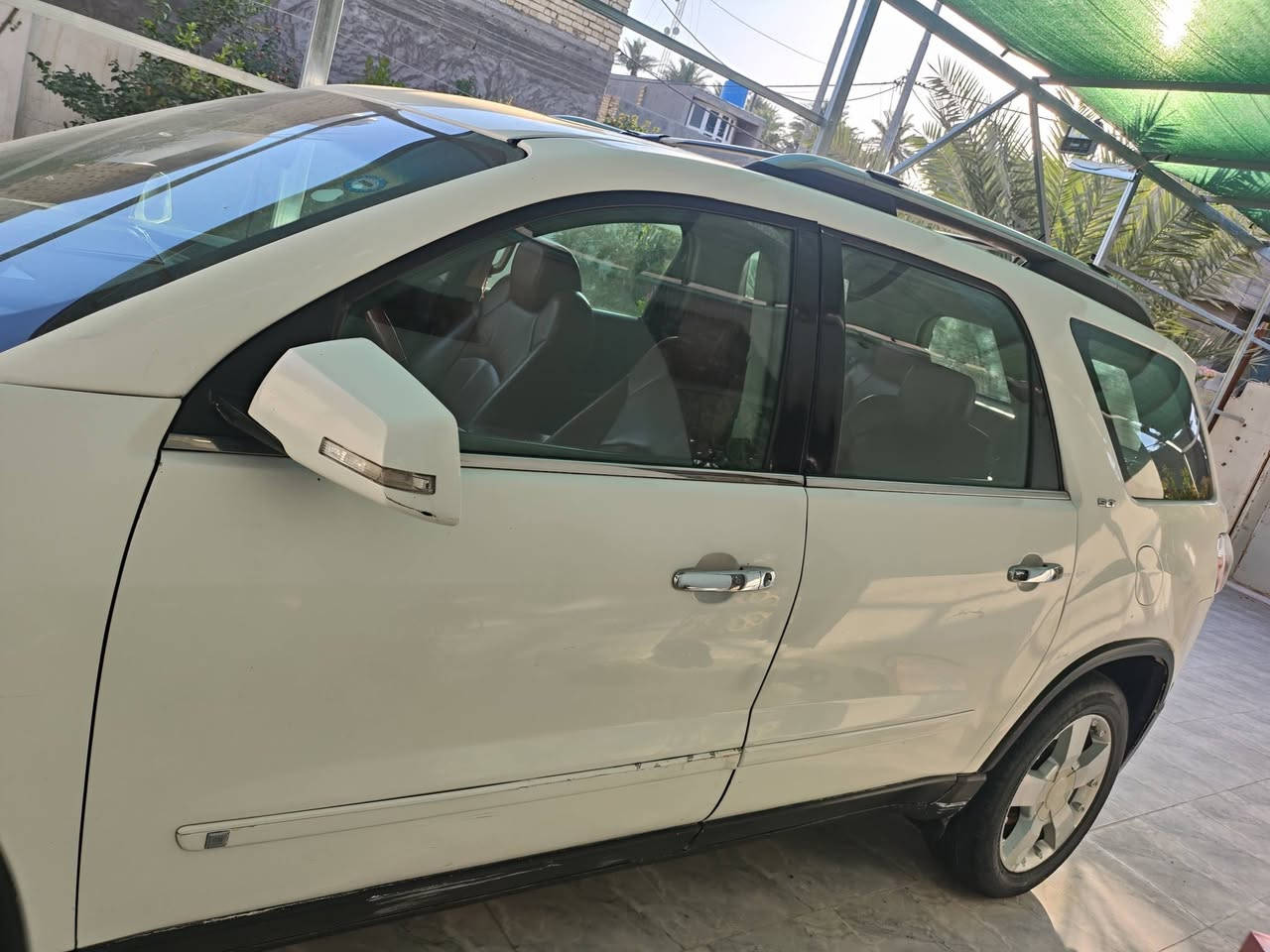 فول أوبشن 1/1
‏🇺🇸 السيارة أمريكي 
GMC acadia
 مكانها واسط قضاء الحي
المواصفات:
 • 👨‍👩‍👧‍👦 7 ركّاب
 • 🎨 اللون: أبيض
 • 🌤 بانوراما فتحتين
 • 🎮 تحكمات ستيرن + شفتات
 • 🎶 تحكم خلفي للمسجل والتبريد (VIP)
 • 🛞 دفع رباعي (4WD) – موكفي تكدر تسوي اذا تحب
 • 📷 كامرة خلفية تعرض على الشاشة الأمامية
‏ • 🅿️ حساسات دعامية
 • 💡 حساس إنارة + منبه رجوع (Back Care)
 • 📊 إظهار العداد (كيلومتر + ميل) على الجامة (داتا شو)
 • ❄️ تبريد ثلاث قطع
 • 🛋 غرفة السيارة VIP سياحي
 • 🎙 أوامر صوتية
 • ⚙️ مكينة V6 سعة 3600 (الدوش المرغوب)
 • 💺 ميموري خزن للكشنات + المرايا (عدد 2) +نظام تعديل الكشن التلقائي عند مغادرة السيارة
 • 🔌 مرايا شفط كهرباء + هيتر
 • 🚨 إشارات بالمرايا
 • 🔥 منظومة غاز مشدودة (غير مربوطة – تحتاج ربط فقط)
 • 🧳 جنطة كهرباء شفط
 • 💺 كشنات كهرباء
 • ❄️🔥 كشنات تدفئة
 • 🟤 دوشمة جلد عسلي
 • 🛠 كير ومكينة جدد

 • حادثها بيبان ثنين فقط 
واكفلك 
 • البنيد، القمارة، والجنطة

💰 السعر: 82
📉 بيها مجال

📞 للتواصل ***********
