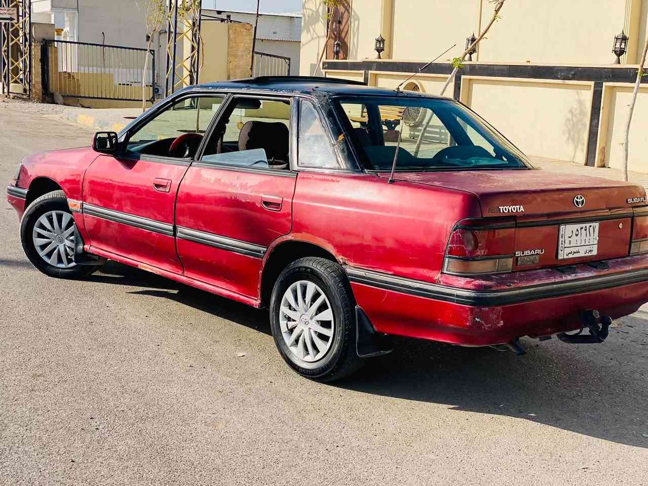 سوبارو للبيع موديل 1991 كابون بانزين بيها ورقي قديم ما محدث للاستفسار على الرقم *********** شرعيها موجود يحول فقط  
السعر 23وبيها مجال
