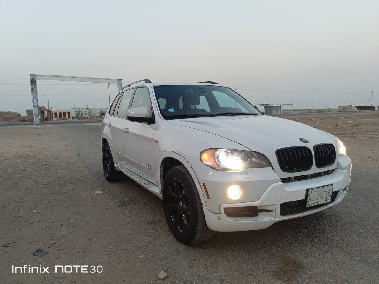 السلام عليكم انضف واجدد سياره بهذا الموديل X5 2007 مكينه v8 4.8 ارغب مكينه ب BMW  سياره نضيفه جدآ ماشيه 200 الف سياره فول مواصفات بانوراما كشن جلد+ تدفئه حساس امامي خلفي تبريد ثلج لايت داينمك  شاشه لمس االسياره فول والجناي يعرف وارد امريكي سونار مرفق وي الصور رقم بغداد بسمي تحويل مباشر سعر 135 وبي مجال مكان ناصريه/قلعه سكر 
***********

نص مكتوب في الصور:
- Infinix NOTE 30
- المستنصرية
- لفحص السيارات بأحدث الاجهزة
- صبغ
- تعديل بارد
- تبديل - مفتوح
- خدوش
- معجون
- تصبغ
- بنليكر
- بانوراما
- اسم الزبون: فرحان عبد الرزاق
- نوع السيارة: bmw
- سنة الصنع: 2007
- رقم العجلة: 48088
- تاريخ الفحص: 2023/12/29
- وقت الفحص: 5:15
- هاتف الزبون:
- مفتوح
- ملاحظات: تصليح تحت الباب الخلفي الايمن
- نخلي مسؤوليتنا بعد انتهاء الفحص
- وتسليم التقرير الى الزبون
- الفرع الأول : بغداد المستنصرية - مقابل جامع الملا حويش - نزلة وزارة المالية
- الفرع الثاني : السليمانية - المنطقة الصناعية - خلف كراج بغداد
- ***********٦:٥٢ ٢٠٢٤/٠١/٣٠
- Infinix NOTE30
- ١٥:٢٧ ٢٠٢٤/٠١/٢١