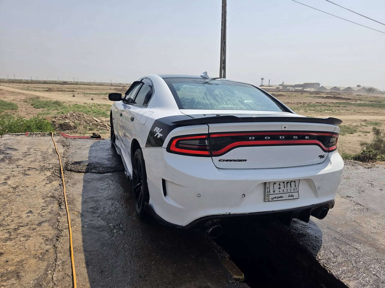 دودج تشارجر  RT 5700 موديل 2016  بغداد خصوصي والسنويه بأسمي بس سقطت صارلها فتره وماجددتها لأنشغالي بأمور اخرى السعر 175 وبيها مجال مال جناي فقط للدوام مستخدمها +حادثها فقط جاملغ بأمريكا وهنا مبدل بنيد للتحديث 
●تدفئه تبريد جيد 
●ايرباك سليم 
●كشنات جلد 
●تدفئه تبريد بالكشنات 
●شفتات ستيرن 
●تحكم كامل ستيرن 
●كشنات تحكم كهربائي 
●شاشه كبيره 
●ويل 20 (بلاك توب) 
●محرك وگير نظيف جدآ 
●بي اضافه اويل كاج كان (قانصه زيت) 
●السياره بيها كاميرا خلفي امامي (داش كام) 

غير متواجد بالفيس للاتصال ***********
