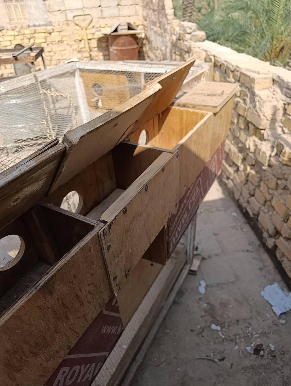 قفص • ارتفاع١٢٠ • عرض١٢٠