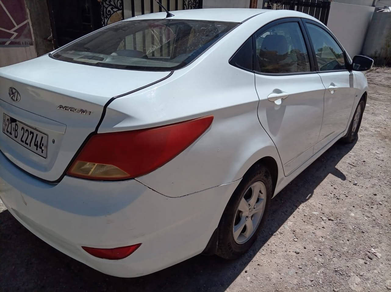 اكسنت موديل 12 رقم سليمانيى محرك كير شرط صدر جديد تايرات جديد سعر  88 وبيه مجال قليل *********** مكاني كركوك
