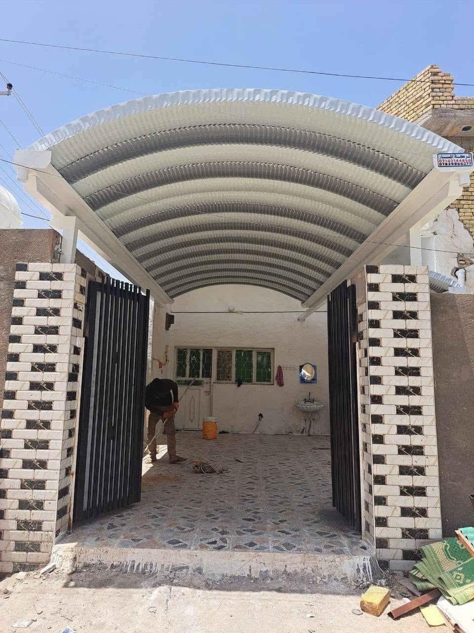 شركه شركه أنوار النجف.    ضمان حقيقي؟ 5سنين
                   لعمل مضلات الكيسبان
                                  سعر المتر 28الف
         مع خصم للمساحات الكبيره.                 ضمان 5 سنين
                                                               
     احمي منزلك من حراره الشمس 🌞   ضمان حقيقي مع تحمل كافه المسئوليه

              والامطار 🌧️🌧️وزد منزلك جمالا

وبمواصفات جيده جدا وكوادر متخصصه ببهاذا العمل 
الكيسبان 0 :5 يتوفر جميع الوان

             الساقيه مغلون 2 ملم
                                    بوري مربع 4×4 2ملم
صبغ رادليت مقاوم للماء والتصدف

صبغ السواقي والحداديه بالون المناسب للمسقف
                         سعر المتر 28الف
تغليف الصطوح بلكيربي
             والسندويج للحمايه من اشعه الشمس والامطار
ونعمل كافه انواع الكرفانات والجملونات
 
نعمل في كافه دوائر الدوله والمئسسات والشركات
للأستفسار الاتصال على الأرقام 
***********
***********
