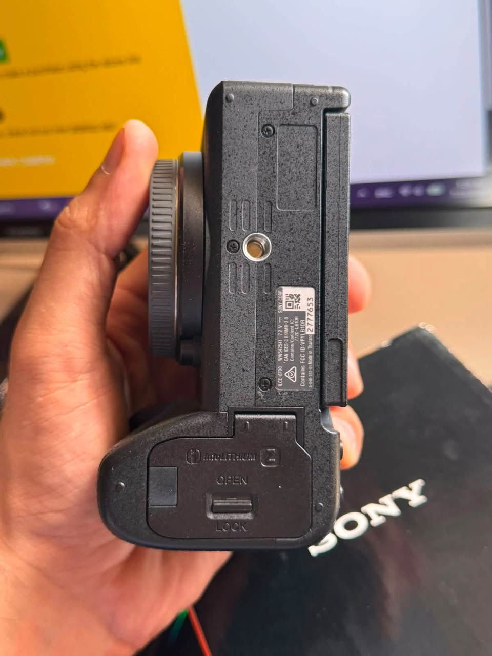 Sony a6700 
شتر ١٧٠٠ صوره شبه جديد

١ باتري شركه و كرتون موجود

 سعر مليون و ٥٠٠ الف 

وتساب ***********
