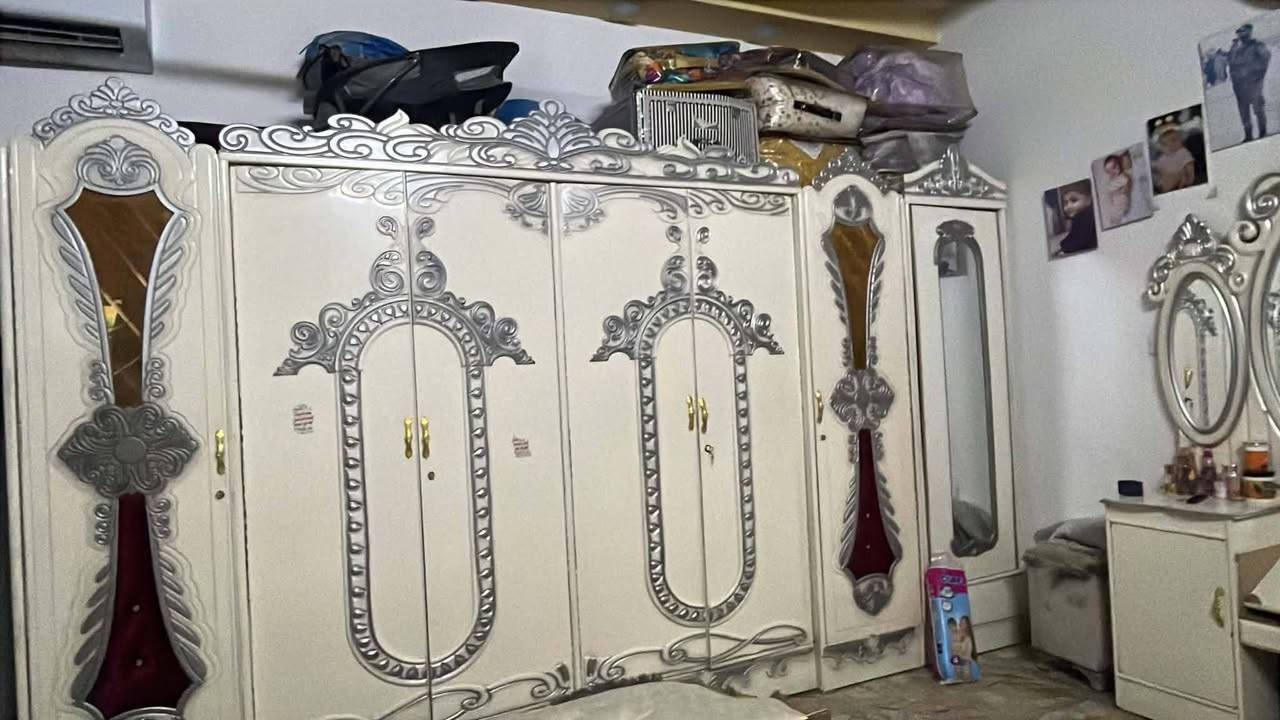 غرفه نوم خشب تصميم تركي نضيفه كلش اخت الجديده سعرهاا 500وبيهاا مجال قليل مكان العبيدي
