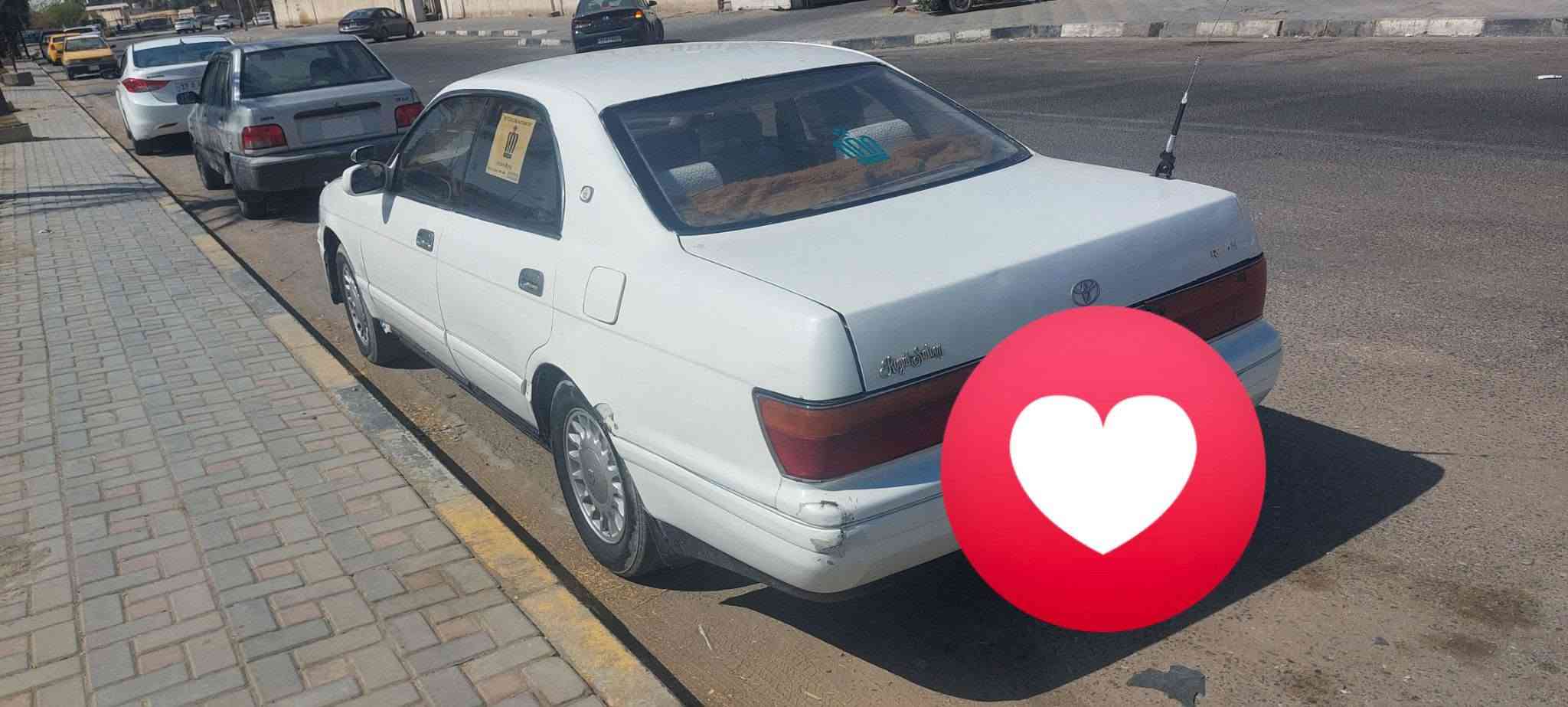 السلام عليكم 
للبيع تيوتا كراون بطه منفصل موديل 1994 سياره جاهزه 
محرك 2500 المرغوب كير محرك مكفولات تخم تايرات ،،عنواني 
حداديه كله شغاله فقط تبريك عاطل رقم نجف الماني شرط تحويل 
مكان واسط قضاء الزبيديه السعر 42ورقه وبيه مجال بسيط 
الشراي يتصل ***********
