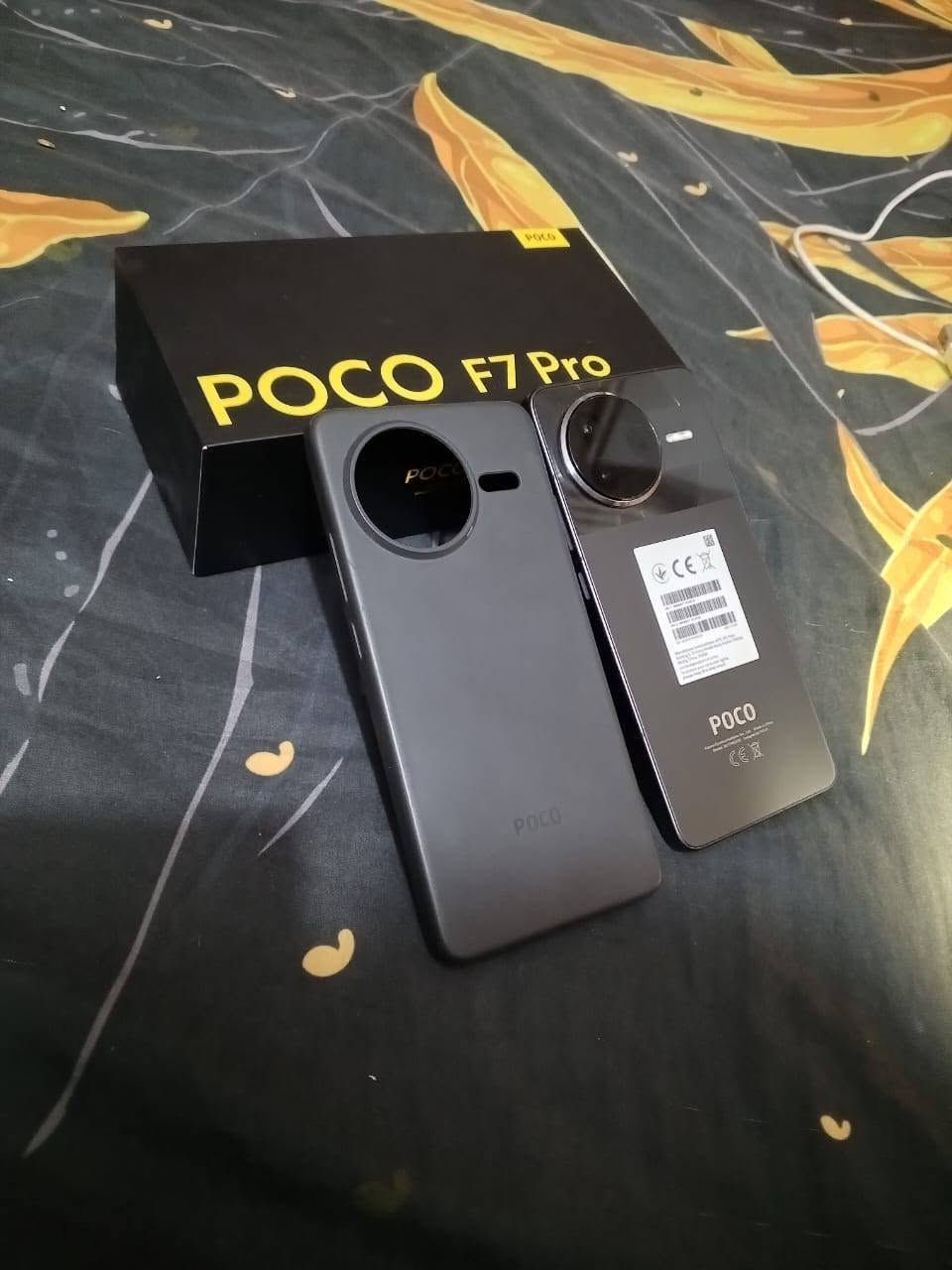 جهاز POCO F7Pro جهاز نضيف مستخدم شي قليل ملحقاته كله كامله من كارتونه شاحنه كرت ضمان بي18شهر كفر الصلي مالته من الشركه ذاكرته 512 بطاريه 5000 يعني انسه شحن سعره 750 وبي مجال مكاني بغداد البياع شرطة الخمسه استفسار  ***********
