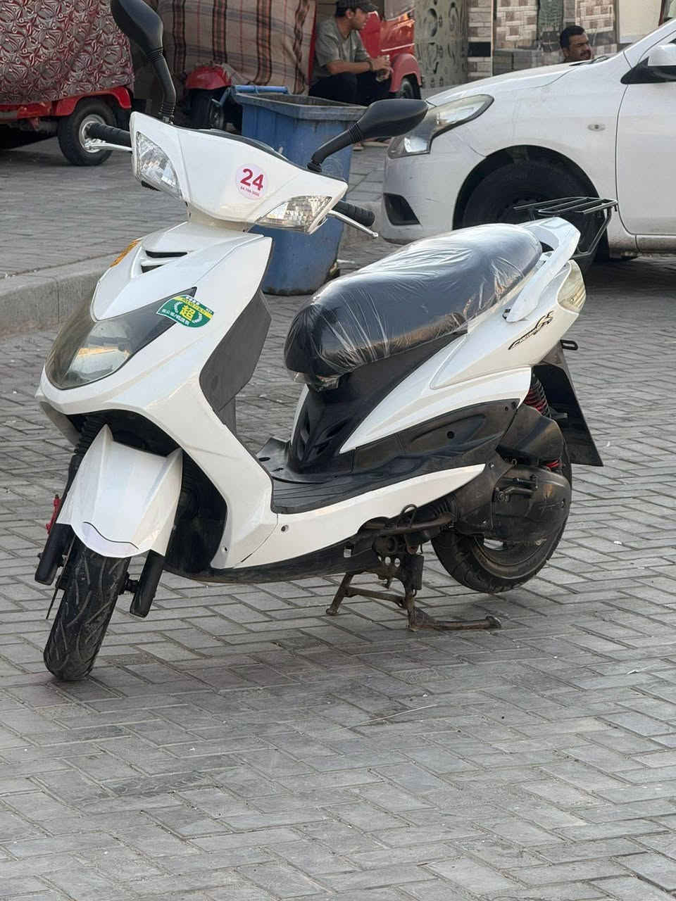 سلام عليكم.... مكلف بلنشر
دراجة سكنس(فحل )  🛵 للبيع
دراجة شلعه معدل كهربائيات كلهه شغاله 
دراجة جديده  بلادية
أي نقص مابيهة
جيب فيتر وتعال افحص
العنوان بغداد مدينه الصدر الاستفسار الاتصال على الرقم 📞 ***********
