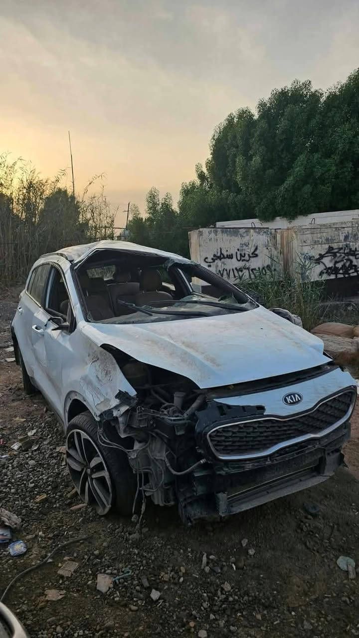 سبورتج ٢٠٢٠ • رقم بغداد دولي • حادث بدون ايرباك