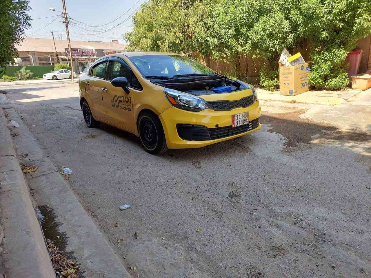 كيا ريو موديل 13 رقم بغداد انكليزي تحويل مباشر ثاني سياره شغاله وتمشي ابيع ع حادثه الاستفسار ع *********** مكان بغداد مشتل
