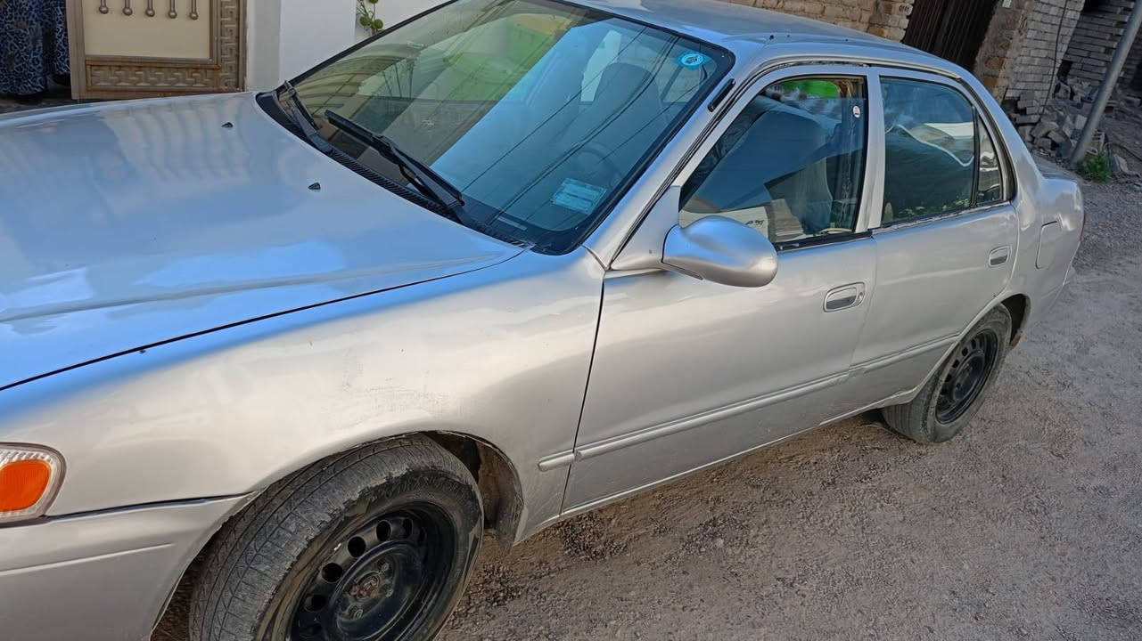 سلام عليكم كورلا موديل 2000 السيارة مكينه كير نضيفات حداديه جديدة يسرى بلادي مكينه 1800 السيارة مال بيت نضيفه تبريد ثلج بسمي السيارة مكانه بغداد الغزالية السعر:54:وبيه مجال رقم الهاتف:***********
