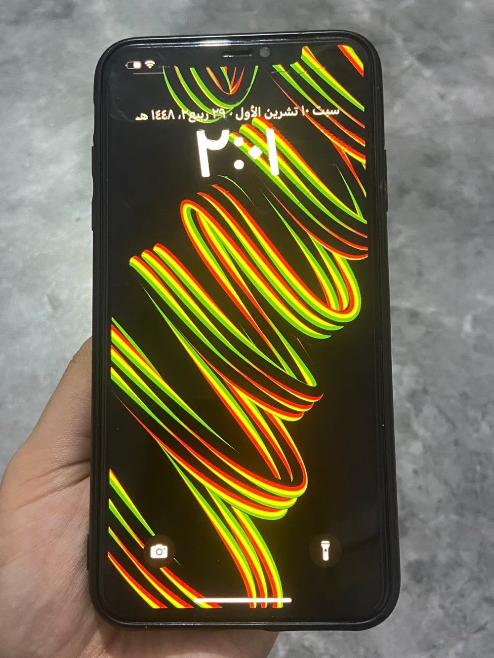 آيفون XS ماكس • ٥١٢ • شاشه كسر خفيف