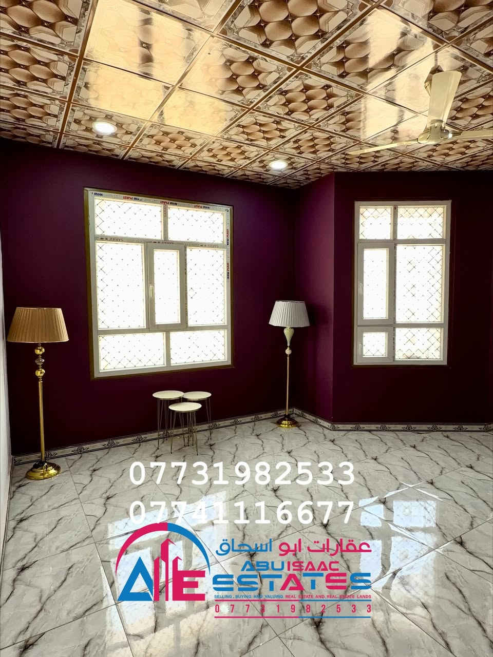 رقم الإعلان 263 
استثماريه 
مشتملات تؤم للبيع 
العنوان : الضباط الاولى 
قرب حلويات الدلوش 
مساحة المشتمل الواحد 100 م 
احد المشتملات ركن 
كل مشتمل يحتوي على 3 غرف نوم وباقي الملحقات 
شارع 6 م 
(( ملاحظة // البيع واحد او الأثنين معاً ))

للاستفسار تواصلوا معنا عبر ارقام خدمة العملاء:
***********
***********
او زورونا في موقع مكتب عقارات ابو اسحاق 
العنوان : سامراء الضباط الثانية شارع المكاتب مقابل شارع 2000
