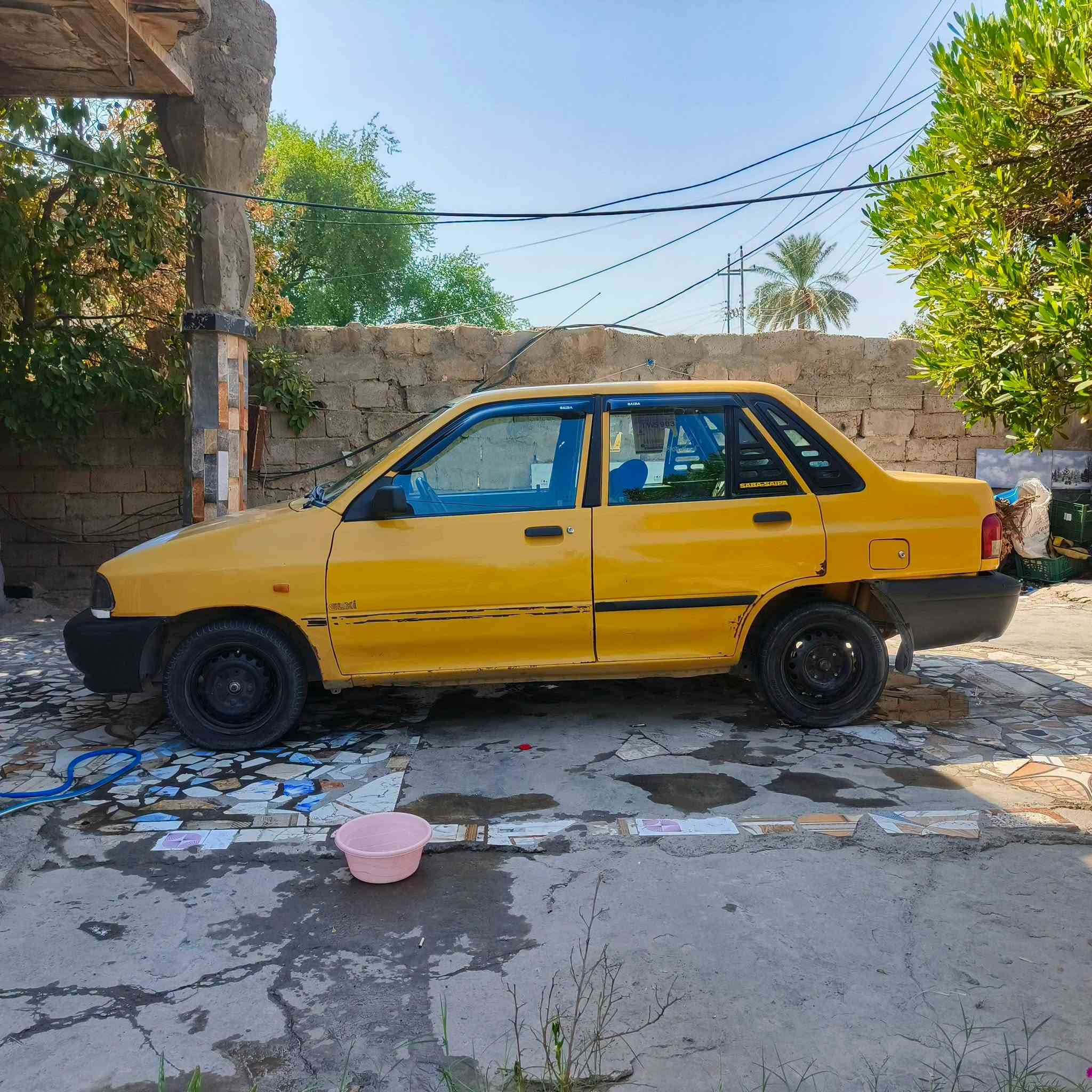 سلام عليكم
سايبا موديل ٢٠١٠ مصفره هيئة وغرامات شواصي نضيفة محرك نضيف فقط الكير النمره الرابعه تفلت بيع أو مراوس 
عنوان بغداد التاجي قرب معسكر التاجي للتواصل خلص أو عبر الارقام التاليه
***********
***********
