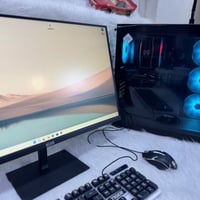 تجميعة جيمنج • RX 9060 XT ١٦جيجا • واسط الكوت