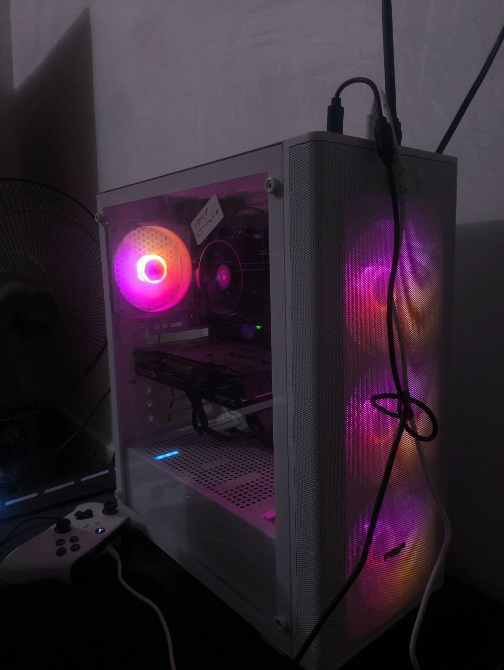 RX 6600 XT • رايزن 5 5500 • شاشة 24 165هرتز